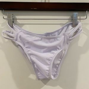 White Bathing Suit Bottoms